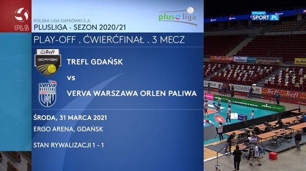 Pojedynki gdańszczan z warszawianami okazały się najciekawsze ze wszystkich ćwierćfinałów. Tylko Trefl i VERVA potrzebowali trzeciego starcia, by wyłonić półfinalistę PlusLigi. Najpierw podopieczni Michała Winiarskiego zwyciężyli we własnej Ergo Arenie 3:1, ale w następnym meczu - rozgrywanym w stolicy Polski - górą byli gospodarze prowadzeni przez byłego szkoleniowca ekipy z Trójmiasta, czyli Andreę Anastasiego (3:2). Osoba włoskiego trenera jeszcze bardziej pokręcała emocje, była takim dodatkowym smaczkiem. Na końcowy rezultat czekali przede wszystkim siatkarze Jastrzębskiego Węgla, którzy chcieli poznać rywala w strefie medalowej. 
