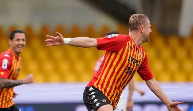 Benevento - Parma 2-2 w meczu 29. kolejki Serie A. Kamil Glik z golem