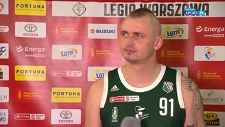 Koszykówka. Dariusz Wyka: Zagraliśmy z Kingiem Szczecin bez kompleksów (POLSAT SPORT). Wideo