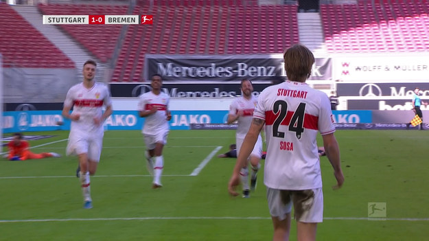  VfB Stuttgart - Werder Brema w 27. kolejce Bundesligi. Drużyna ze Stuttgartu nie odpuszcza i wciąż walczy o miejsce w europejskich pucharach. Po zwycięstwie 1-0 z Werderem są obecnie na 8. miejscu. Do 6. pozycji premiowanej udziałem w Europe Conference League tracą 4 punkty.