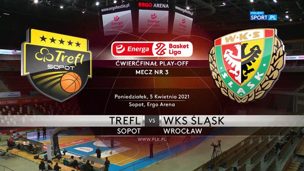 Trzeci mecz ćwierćfinałowy: Trefl Sopot - Śląsk Wrocław 92:90 po dogrywce (15:19, 24:26, 21:12, 21:24 - 11:9)
Stan rywalizacji play off (do trzech zwycięstw) 2-1 dla Śląska. 
Trefl Sopot: Dominik Olejniczak 18, Łukasz Kolenda 16, Nikola Radicevic 11, Nuni Omot 11, Karol Gruszecki 11, Martynas Paliukenas 10, Michał Kolenda 8, Paweł Leończyk 4, Darious Moten 3
Śląsk Wrocław: Elijah Stewart 22, Strahinja Jovanovic 20, Aleksander Dziewa 16, Kyle Gibson 11, Mateusz Szlachetka 10, Ben McCauley 6, Michał Gabiński 3, Ivan Ramljak 2, Szymon Tomczak 0