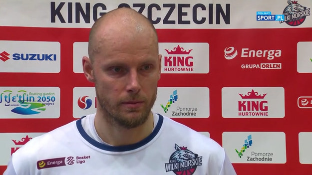 Rozmowa z Maciejem Lampe po meczu King Szczecin - Legia Warszawa (88:81).