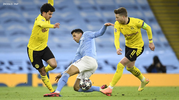 Manchester City pokonał Borussię Dortmund 2-1 w pierwszym meczu ćwierćfinałowym Ligi Mistrzów. Przez większość meczu "Obywatele" prowadzili skromnie 1-0, a w końcówce musieli jeszcze włożyć sporo wysiłku, by ostatecznie mecz wygrać.

