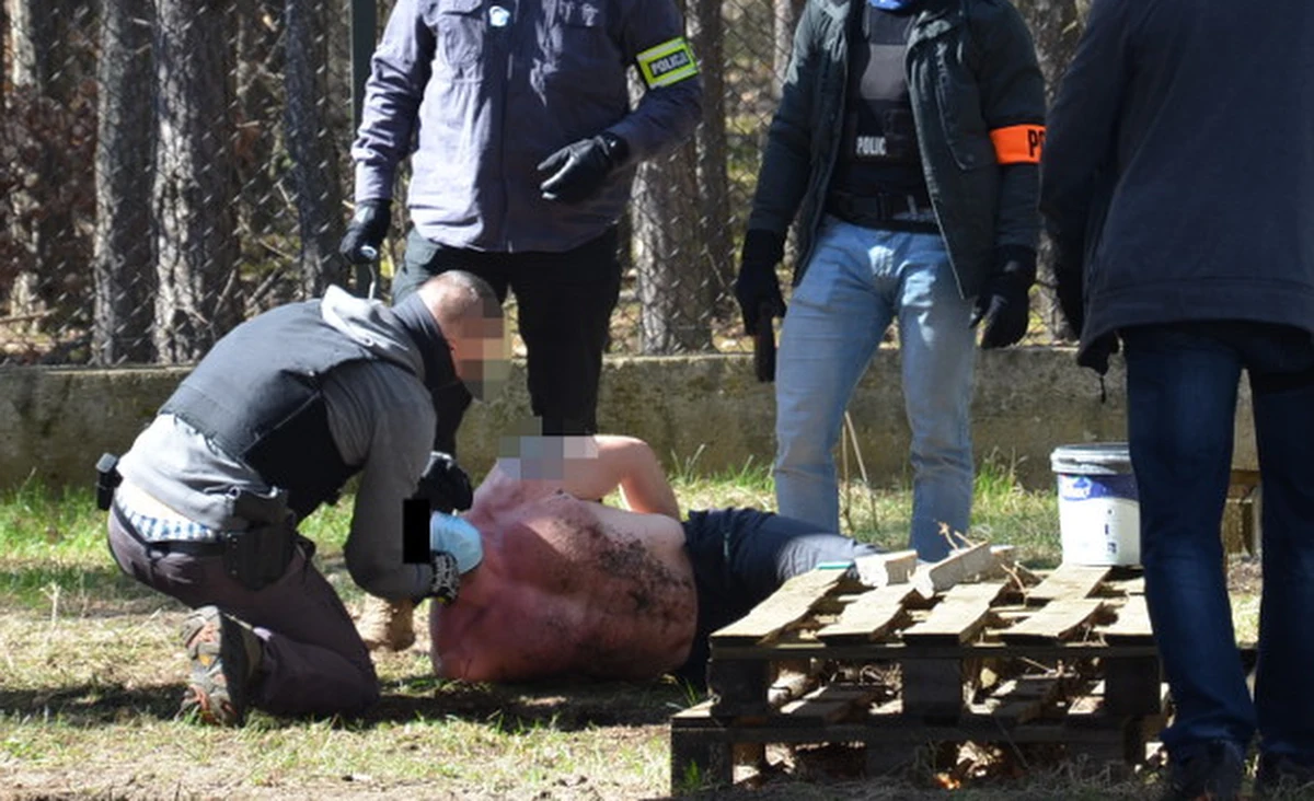 Policjanci z Zielonki pod Warszawą zatrzymali 42-latka podejrzanego o serię ataków na przypadkowe osoby. Dwie z nich ukłuł, jak czytamy w komunikacie, przedmiotem "przypominającym igłę". 