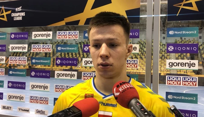 LM piłkarzy ręcznych. Michał Olejniczak (Vive) po meczu z HBC Nantes. Wideo