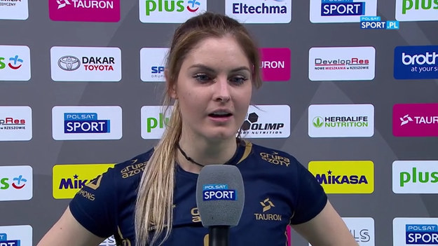 Rozmowa z Martyną Grajber po meczu Developres SkyRes Rzeszów - Grupa Azoty Chemik Police (3:2).