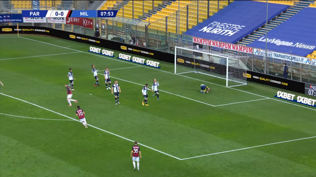 Parma - AC Milan w 28. kolejce Serie A. Milan wygrał na wyjeździe 3-1. Czerwoną kartkę zobaczył Zlatan Ibrahimović za odzywki w stronę sędziego.