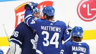 NHL. Auston Matthews z hat-trickiem 