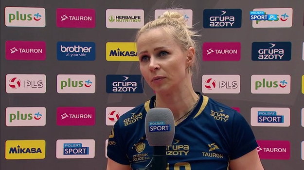 Rozmowa z Pauliną Maj-Erwardt po meczu Grupa Azoty Chemik Police – Developres SkyRes Rzeszów (3:2).