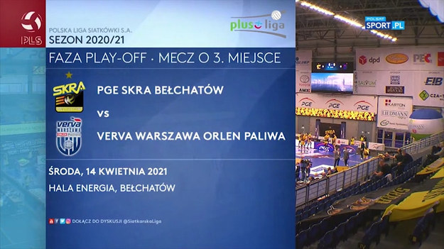 Tie-break rozstrzygnął pierwszą odsłonę rywalizacji o brązowy medal PlusLigi. Po pięciosetowej batalii lepsi okazali się siatkarze Vervy Warszawa Orlen Paliwa. Zespół ze stolicy wygrał w Bełchatowie z PGE Skrą 3-2, a najlepszym zawodnikiem spotkania wybrano Igora Grobelnego.


