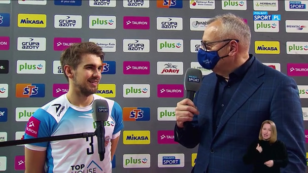 Ekskluzywna rozmowa z Jakubem Popiwczakiem po meczu Grupa Azoty ZAKSA Kędzierzyn-Koźle - Jastrzębski Węgiel (1:3) w finale PlusLigi.