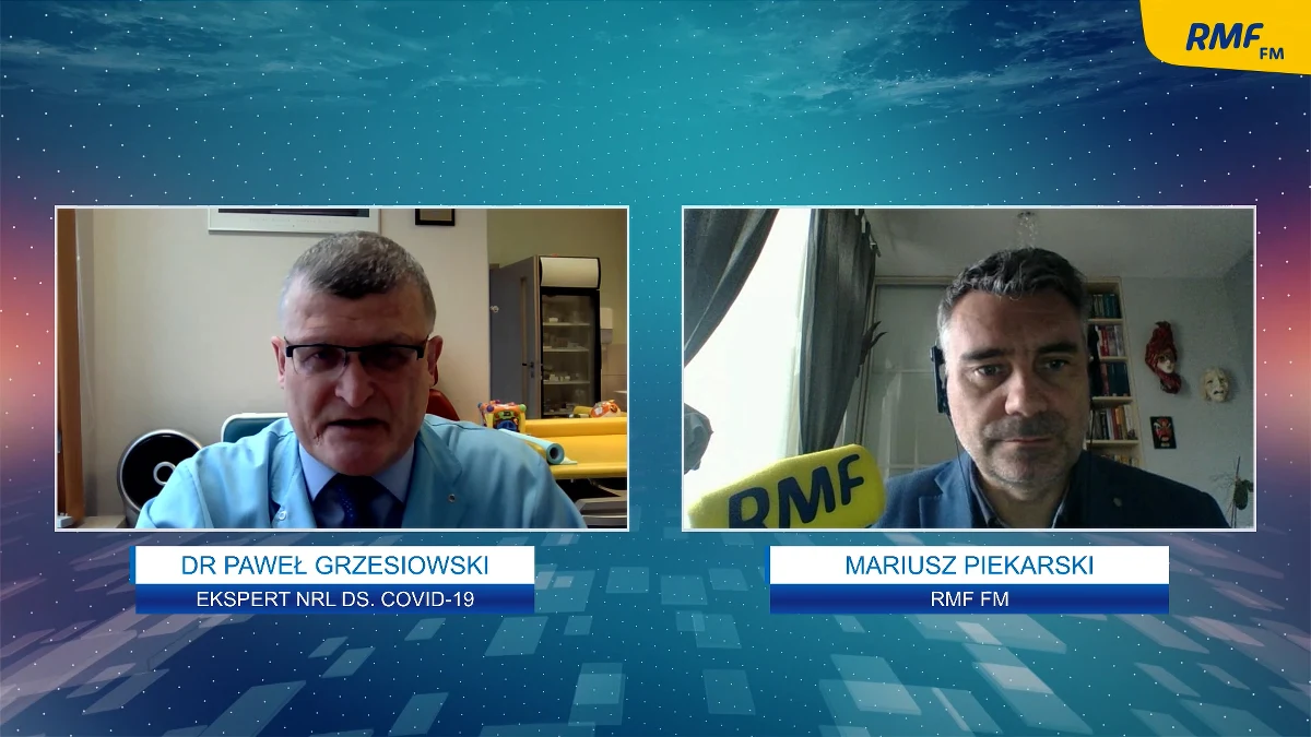 "Nie poczuwam się do żadnego ze stawianych mi zarzutów. Nigdy swoimi wypowiedziami nie chciałem skomplikować sytuacji pandemicznej. Ta skarga przeciwko mnie ma być formą ostrzeżenia dla wszystkich osób niezależnie oceniających działania w czasie pandemii" - mówi doktor Paweł Grzesiowski w rozmowie z reporterem RMF FM Mariuszem Piekarskim. Główny Inspektor Sanitarny, Krzysztof Saczka złożył do rzecznika dyscypliny zawodowej wniosek o ukaranie dr. Grzesiowskiego m.in za oczernianie sanepidu i wprowadzanie opinii publicznej w błąd. 