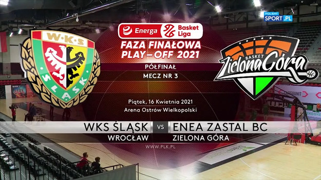 Skrót meczu WKS Śląsk Wrocław - Enea Zastal BC Zielona Góra 75:80 (17:20, 16:23, 25:18, 17:19). Zastal wygrał serię 3:0 i awansował do finału Energa Basket Ligi.