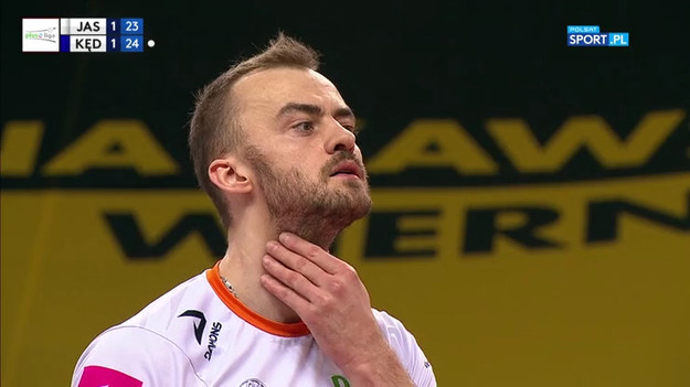 Fragment drugiego meczu finału PlusLigi Jastrzębski Węgiel – Grupa Azoty ZAKSA Kędzierzyn-Koźle 3:1 (22:25, 25:19, 27:25, 25:23).