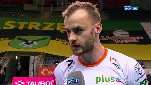 Rozmowa z Jakubem Buckim po meczu Jastrzębski Węgiel – Grupa Azoty ZAKSA Kędzierzyn-Koźle (3:1).