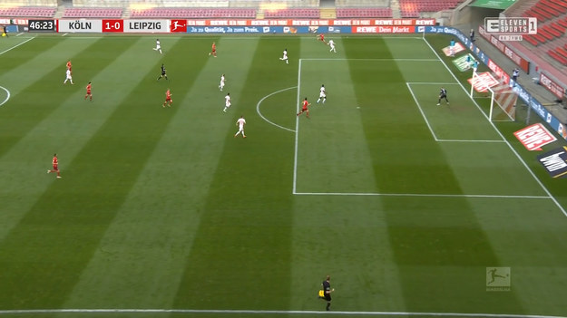 W starciu 30. kolejki niemieckiej Bundesligi, które rozegrane zostało 20 kwietnia, jedenastka FC Koeln wygrała z RB Lipsk 2-1 (0-0). Spotkanie odbyło się na RheinEnergieStadion w Kolonii.


