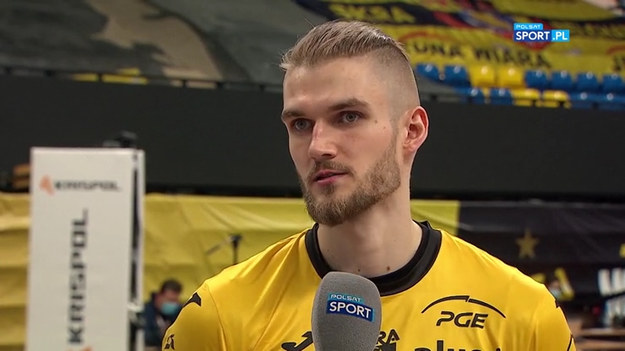 Rozmowa z Karolem Kłosem po meczu PGE Skra Bełchatów – Verva Warszawa Orlen Paliwa (0:3).