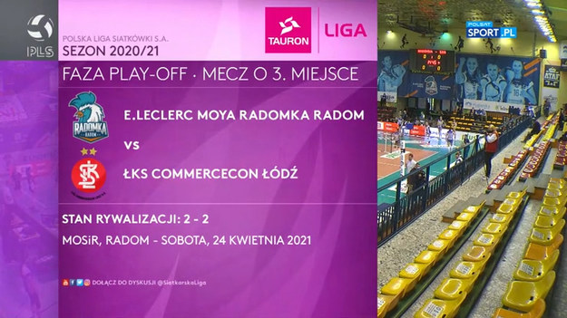 E.Leclerc Moya Radomka Radom – ŁKS Commercecon Łódź 0:3 (21:25, 19:25, 23:25)
Radomka: Kornelia Moskwa, Bruna Honorio Marques, Ana Bjelica, Justyna Łukasik, Katarzyna Skorupa, Samara Rodrigues De Almeida – Agata Witkowska (libero) oraz Andressa Picussa, Renata Biała, Izabela Bałucka, Julia Twardowska. 
Trener: Riccardo Marchesi.
ŁKS: Klaudia Alagierska, Katarzyna Zaroślińska-Król, Aleksandra Wójcik, Nadja Ninković, Britt Bongaerts, Katarina Lazović – Magdalena Saad (libero) oraz Aleksandra Pasznik, Anna Kalandadze.
 Trener: Michal Masek.
Stan rywalizacji do trzech zwycięstw:  3—2 dla ŁKS

