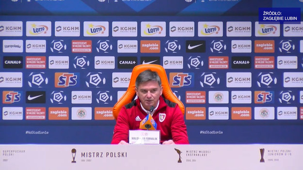 Konferencja trenera Piasta Gliwice, Waldemara Fornalika po meczu z Zagłębiem Lubin. 