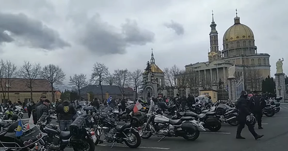 Zlot motocyklistów w Koninie