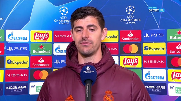 Rozmowa z Thibaut Courtois po meczu Real Madryt - Chelsea w 1/2 finału Ligi Mistrzów.