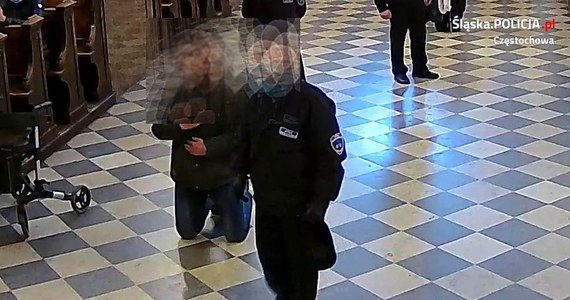 Policja szuka mężczyzny, który pobił strażnika klasztoru na Jasnej Górze. Poszło o brak maski na twarzy.