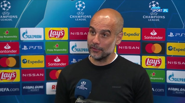 Rozmowa z Pepem Guardiolą po meczu PSG - Manchester City (1:2) w 1/2 finału Ligi Mistrzów.