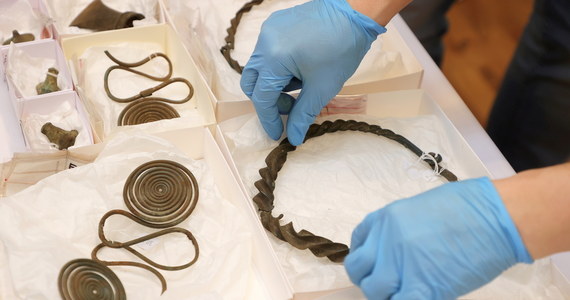 Skarb z epoki brązu znaleziony przez przypadek. Garnek z biżuterią sprzed blisko 3000 lat znalazł w lesie w zachodniej Szwecji mężczyzna, uprawiający biegi na orientację.