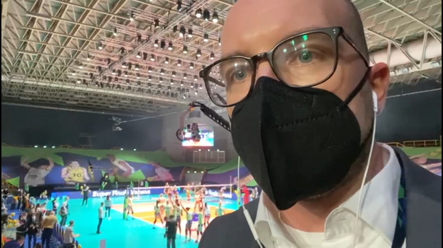 Dziennikarz sportowy Marcin Lepa zdaje relacje przed finałowym meczem ZAKSA - Trentino. Polska drużyna walczy dzisiaj o tytuł mistrza ligi Mistrzów. 