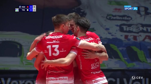 Grupa Azoty ZAKSA Kędzierzyn-Koźle - Itas Trentino to finał Ligi Mistrzów 2020/2021. W taki sposób polska drużyna wywalczyła pierwszy punkty w meczu!