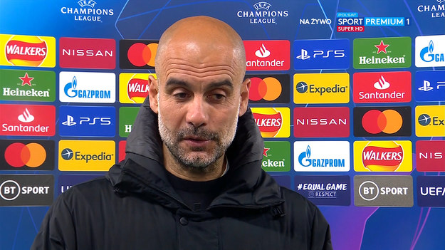 Wywiad z trenerem Manchester City po meczu z PSG.
Manchester City pokonał w rewanżowym starciu półfinałowym Paris Saint-Germain 2:0 i po raz pierwszy w historii klubu awansował do finału Ligi Mistrzów. Obydwa gole dla ekipy Pepa Guardioli strzelił Riyad Mahrez, który w dwumeczu aż trzy razy trafił do siatki Keylora Navasa. Paryżanom w końcówce puściły nerwy, czego efektem była między innymi czerwona kartka dla Angela di Marii.