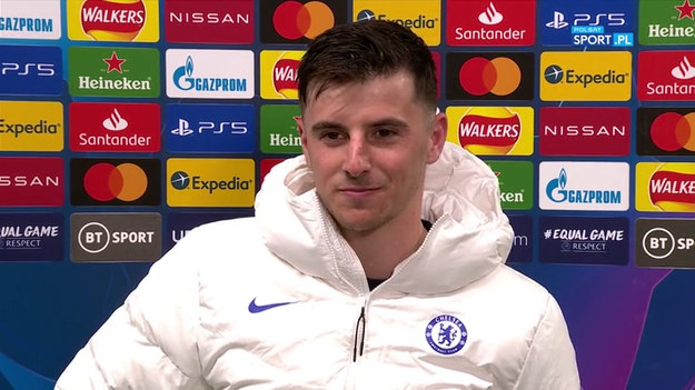 Rozmowa z Masonem Mountem po meczu Chelsea - Real Madryt (2-0) w 1/2 finału Ligi Mistrzów.