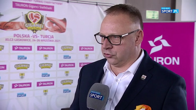 Udział w turnieju "Giganci Siatkówki" jest dla nas ważny. To dla nas prestiż, choć turniej jest też ważny z punktu widzenia procesu przygotowawczego do nowego sezonu. Jako Jastrzębski Węgiel też prowadzimy działalność charytatywną i cieszymy się, że możemy wpisać się w taki projekt - mówi prezes Jastrzebskiego Węgla, Adam Gorol.