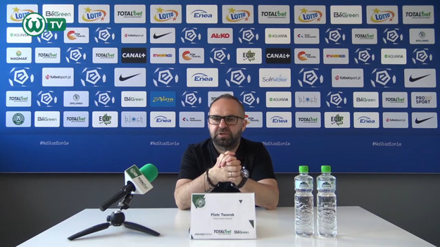 Konferencja prasowa przed meczem ze Śląskiem Wrocław.