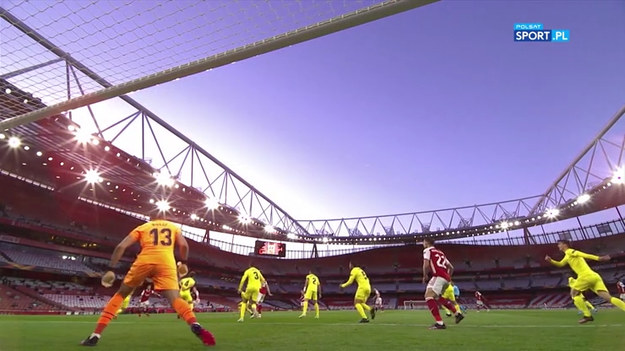 Liga Europy. Skrót z meczu rewanżowego Arsenal - Villarreal 0-0.