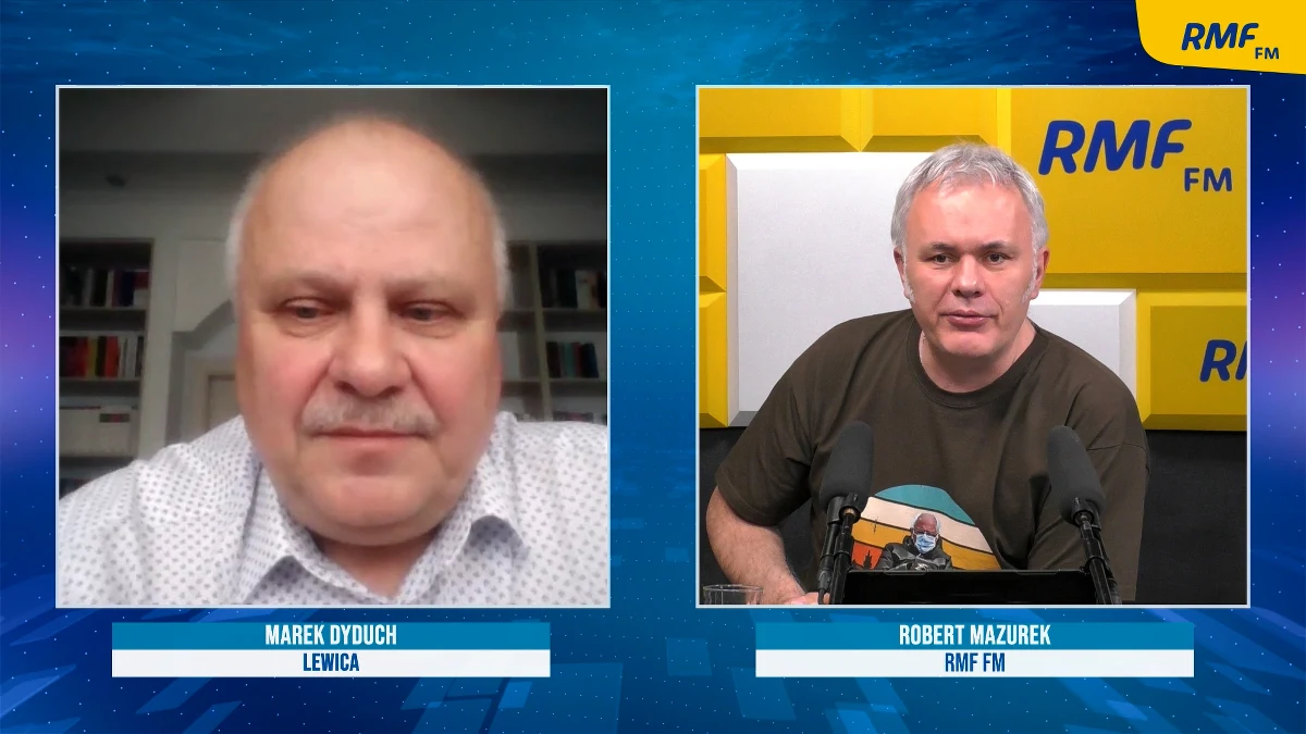 "Usiedliśmy z PiS do stołu, który nazywa się Polską - mówi gość Porannej rozmowy w RMF FM Marek Dyduch, pytany o rozmowy z Prawem i Sprawiedliwością. "To poważna sprawa. Wszyscy spłycają ten problem. Zjednoczona opozycja nie istnieje. Była dyktatura PO na opozycji i nagle ta dyktatura została złamana" - zaznacza gość Roberta Mazurka. "Stąd ta wściekłość PO" - tłumaczy.  