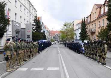 Policjanci pożegnali Michała Kędzierskiego. Funkcjonariusz zginął na służbie  