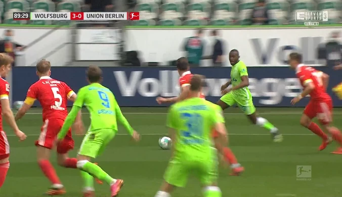 Bundesliga. Wolfsburg - Union Berlin 3-0 - skrót (ELEVEN SPORTS). WIDEO