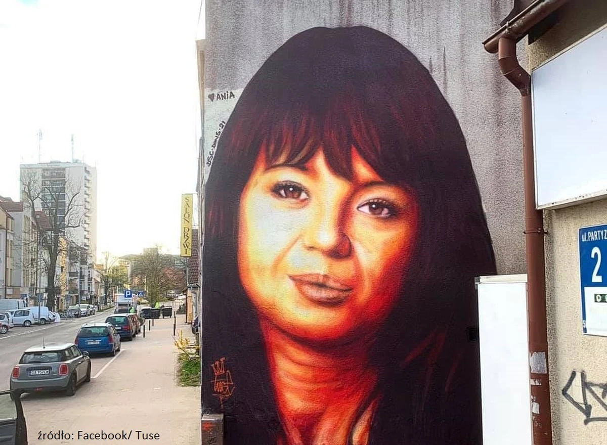 W Gdańsku powstał mural Anny Przybylskiej. Nie wszyscy są jednak zadowoleni z takiej formy oddania hołdu nieżyjącej od ponad sześciu lat aktorce. Autor muralu o pseudonimie Tuse został skrytykowany m.in. za to, że malunek przypomina bardziej prezenterkę "Wiadomości" Danutę Holecką. "Jestem tylko człowiekiem i też się mylę" - przyznał w wywiadzie z WP graficiarz i jak wcześniej zadeklarował - poprawił mural. 