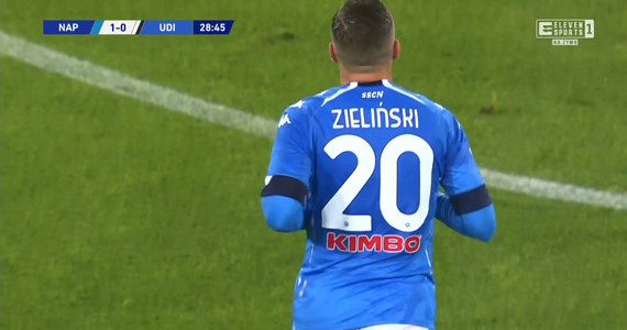 Serie A. Piotr Zieliński strzela gola dla Napoli! (ELEVEN SPORT). Wideo