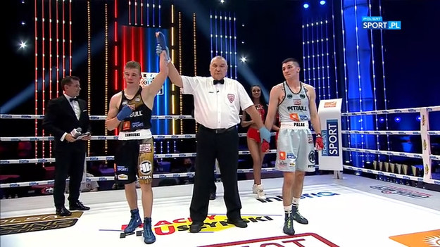 Skrót walki Oliwier Zamojski - Dominik Palak na gali Polsat Boxing Night 10.