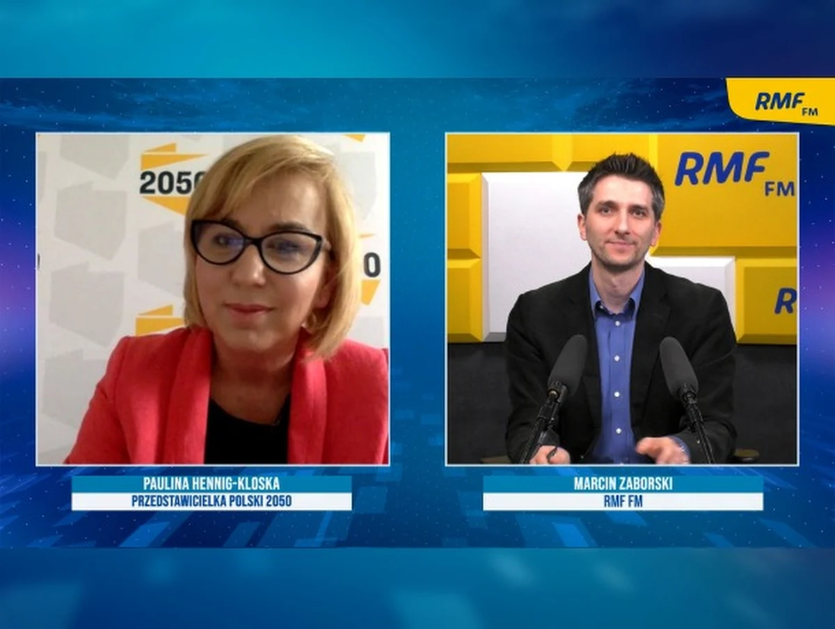 "Nie żałuję. Po 3 miesiącach wróciła mi energia do działania, mogę przestać skupiać się na wojnach frakcji wewnątrz Koalicji Obywatelskiej, a mogę skupiać się nad tym, by budować lepszy plan dla Polski" - tak Paulina Hennig-Kloska komentuje w Popołudniowej rozmowie w RMF FM swoje przejście do Polski 2050. Dopytywana przez Marcina Zaborskiego o to, czy Róża Thun będzie pierwszą europosłanką tej partii, Hennig-Kloska stwierdziła: "Nic mi nie wiadomo na ten temat". Jak równocześnie podkreśliła, Thun jest osobą dość powszechnie szanowaną w Polsce 2050. 