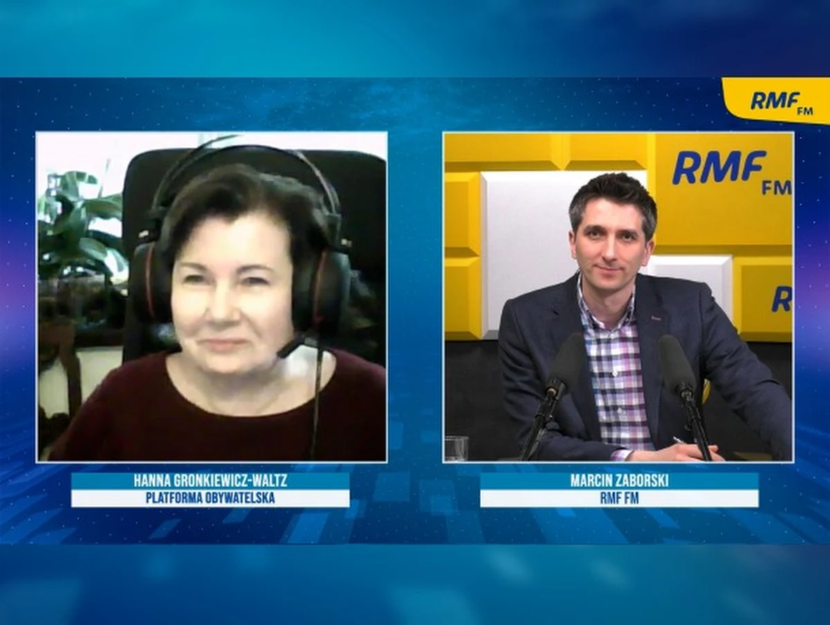 "PO jest w kryzysie i tym bardziej moim obowiązkiem jest zwracać na to uwagę, bo wykazuję troskę o to, co będzie dalej. Zawsze odpowiedzialni są liderzy, nawet jeżeli nie zawinili. Muszą prowadzić tak, żeby były dobre wyniki" - tak o obecnej sytuacji w Platformie Obywatelskiej mówiła w Popołudniowej rozmowie w RMF FM Hanna Gronkiewicz-Waltz. "Chciałam, żeby młodsze pokolenie było liderem, ale myślę, że Borys Budka nie do końca spełnił moje oczekiwania - z partii, która była bardzo długo drugą, teraz jesteśmy partią trzecią, wyprzedziła nas Polska 2050" - zauważyła była wiceprzewodnicząca PO. 