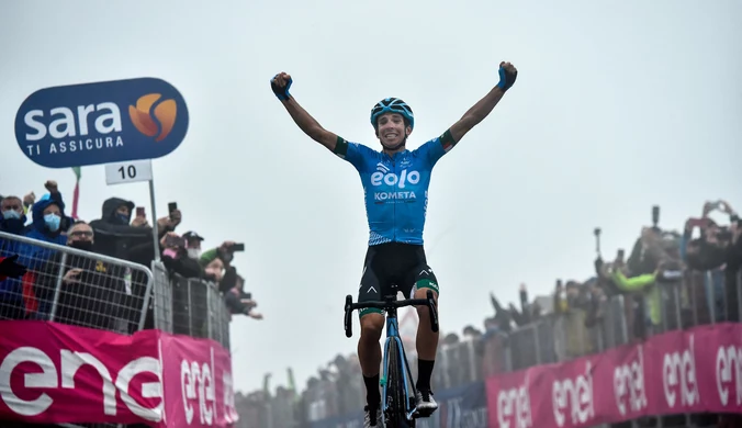 Lorenzo Fortunato wygrał 14. etap Giro d'Italia. Egan Bernal dalej liderem
