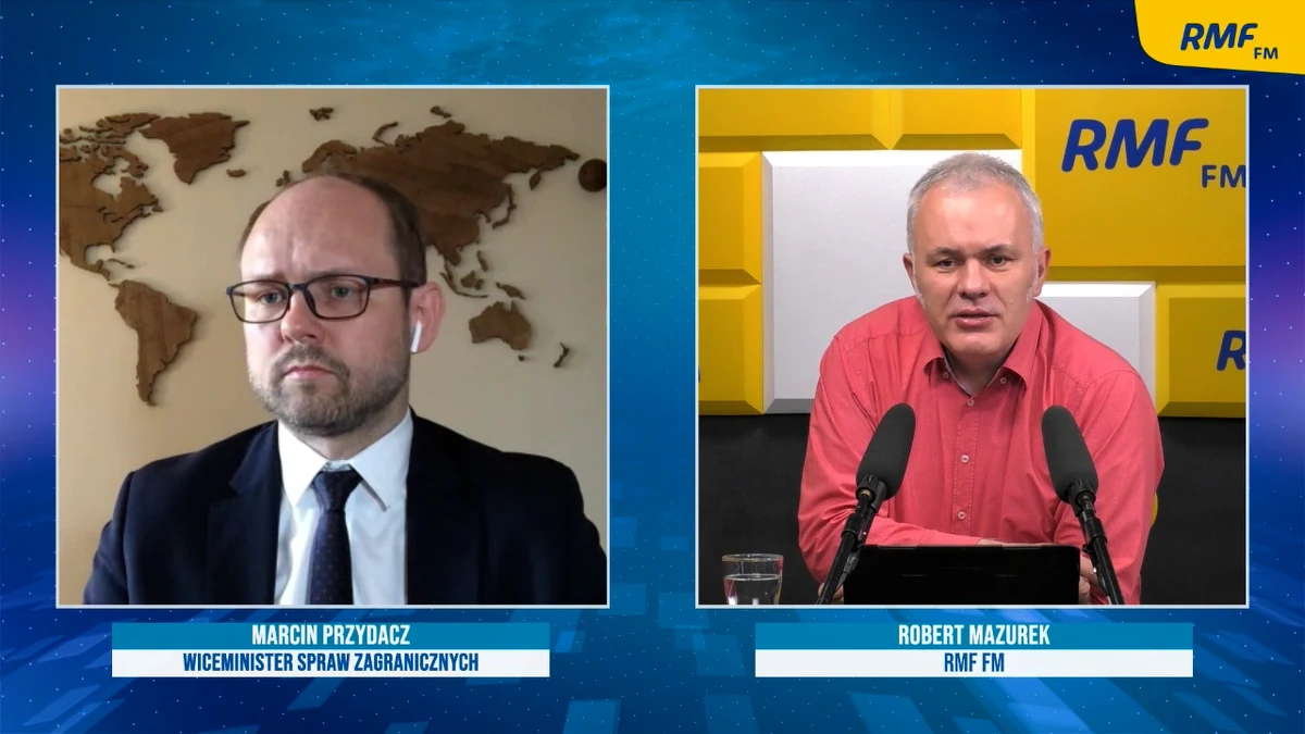 „Tym razem nie można powiedzieć, że Unia nie zrobiła nic albo wysłała tylko wyrazy oburzenia” – tak o reakcji UE na ostatnie działania białoruskiego reżimu mówił w Porannej rozmowie w RMF FM wiceszef polskiego MSZ-etu Marcin Przydacz. Jak zaznaczył: „Poza sankcjami personalnymi i nałożonymi na przedsiębiorców wspierających reżim Łukaszenki jest też propozycja sankcji targetowanych na konkretne sektory gospodarki. (…) To jest moim zdaniem odpowiedź ze strony Unii Europejskiej, którą warto docenić”.