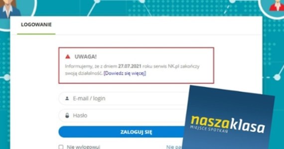 Za dwa miesiące jeden z pierwszych serwisów społecznościowych w Polsce, czyli NaszaKlasa.pl, zostanie zamknięty. "Polski Facebook" powstał w 2006 roku i był bardzo popularny wśród Polaków w pierwszej dekadzie XXI wieku.