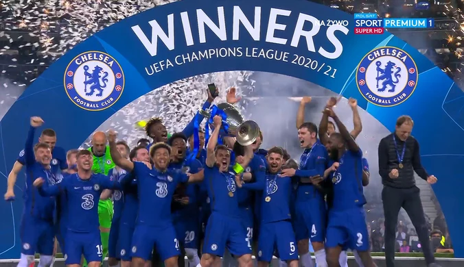 Liga Mistrzów. Chelsea najlepsza w Europie. ZOBACZ ceremonię wręczenia pucharu. WIDEO (POLSAT SPORT)