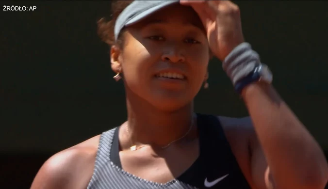 Tenis. Roland Garros. Naomi Osaka - Patricia Maria Tig 6:4, 7:6 (7-4). Skrót meczu. Wideo
