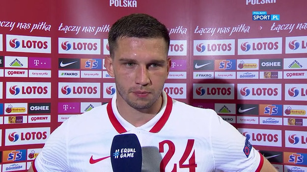 Rozmowa z Jakubem Świerczokiem po towarzyskim meczu Polska - Rosja (1-1).
