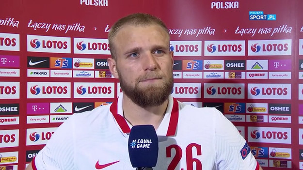 Rozmowa z Tymoteuszem Puchaczem po towarzyskim meczu Polska - Rosja (1-1).